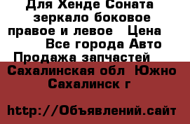 Для Хенде Соната2 зеркало боковое правое и левое › Цена ­ 1 400 - Все города Авто » Продажа запчастей   . Сахалинская обл.,Южно-Сахалинск г.